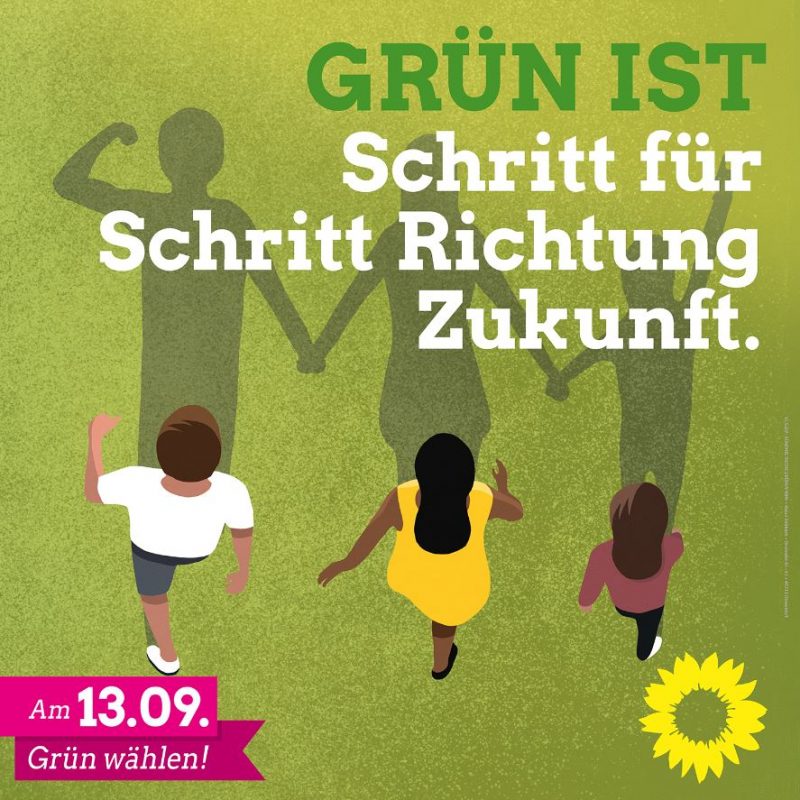 GRÜN IST Schritt für Schritt Richtung Zukunft