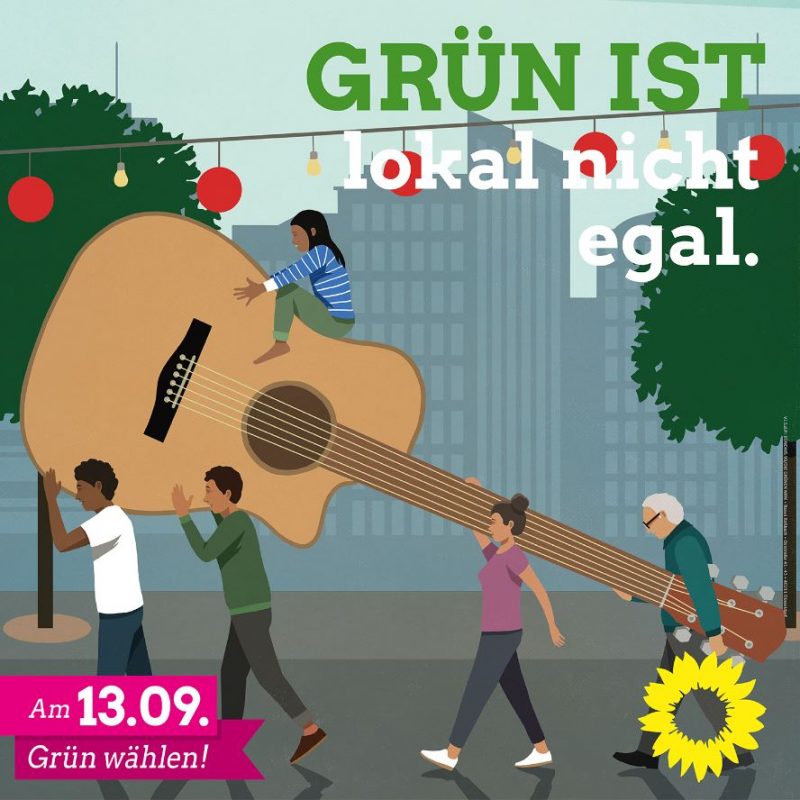 GRÜN IST lokal nicht egal