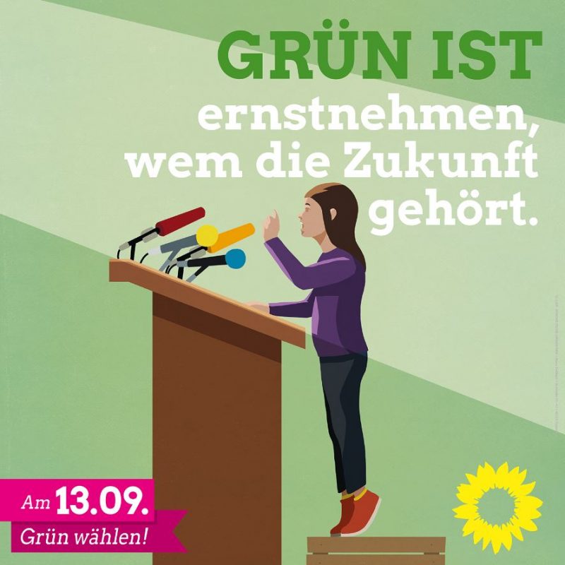 GRÜN IST ernstnehmen, wem die Zukunft gehört