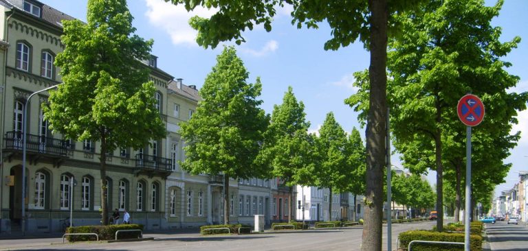 059/16 | Der Charme Krefelder Stadthäuser:  Grüne laden zum Stadtspaziergang ein