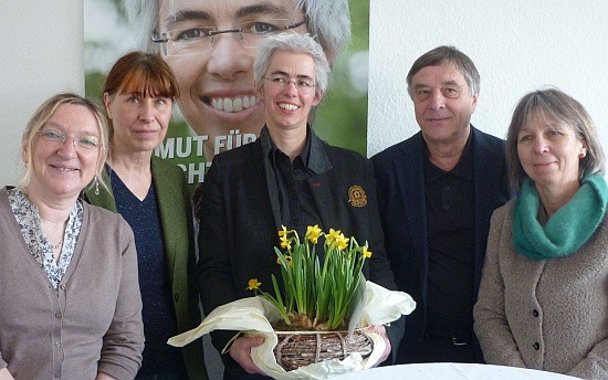 Ulle Schauws eröffnet Wahlkreisbüro in Krefeld