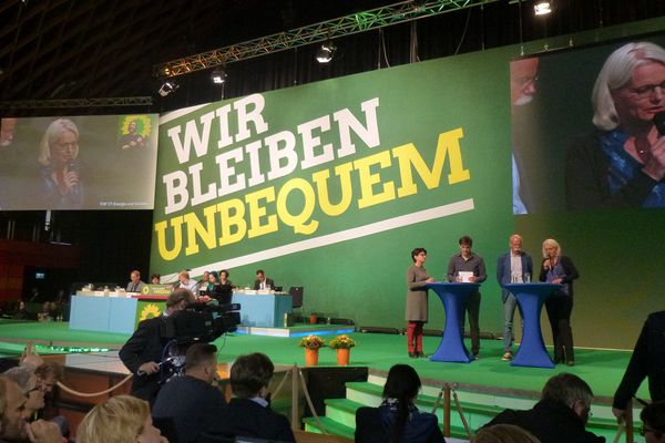 Impressionen vom Parteitag in Münster