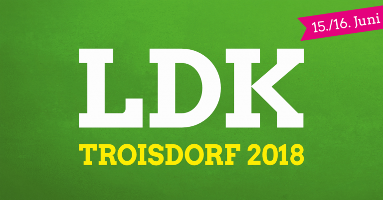 Grüner Landesparteitag in Troisdorf (15.-16.06.2018)