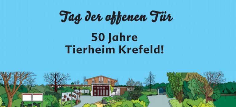 Veranstaltungshinweis: 50 Jahre Tierheim Krefeld