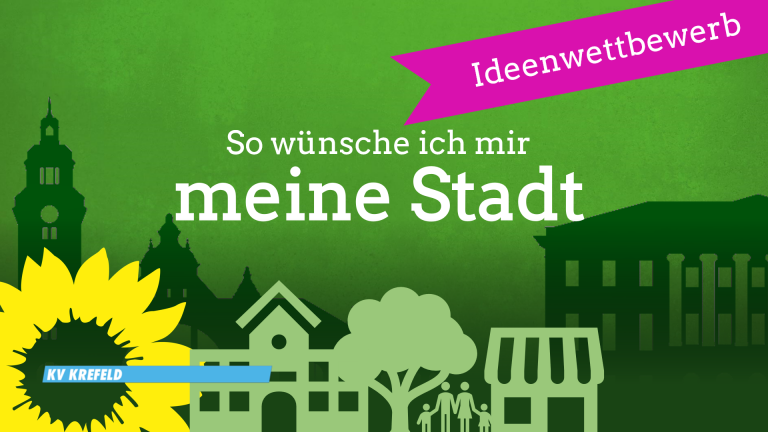 “So wünsche ich mir meine Stadt” – Wettbewerb für 4-17 jährige Krefelder*innen