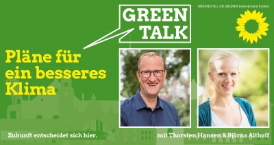 Green Talk "Pläne für ein besseres Klima" @ Südbahnhof