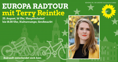 Radtour "Europa in Krefeld" @ Hauptbahnhof Krefeld