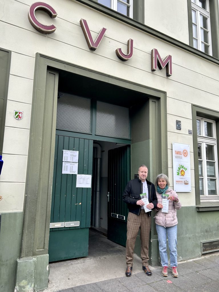 Pressegespräch zum Neustart der Krefelder Stadtspaziergänge