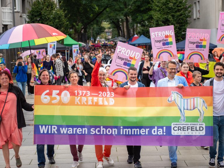 Rückblick auf den Krefelder CSD 2023