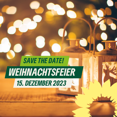 Save the Date: Weihnachtsfeier