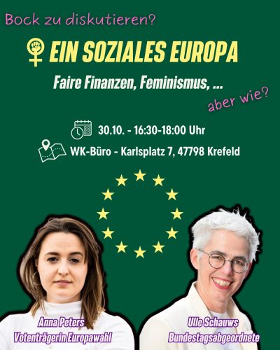 Ein soziales Europa - Faire Finanzen... aber wie?