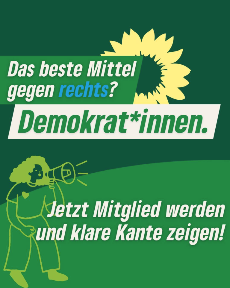 Unsere Demokratie braucht Dich