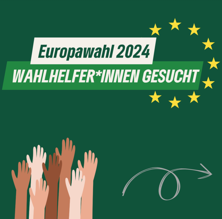 Wahlhelfer*innen für die Europawahl gesucht!