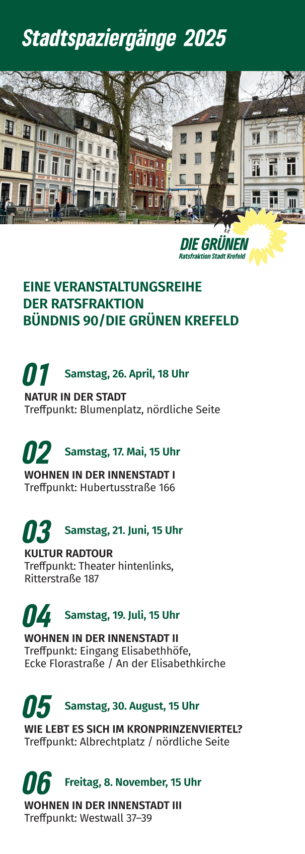 Programm Stadtspaziergänge 2025